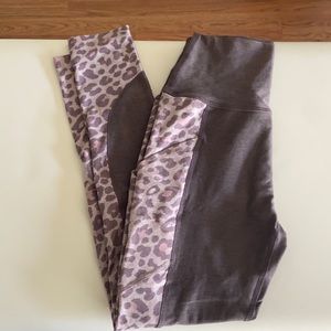 NWOT cheetah spacedye beyond yoga leggings
